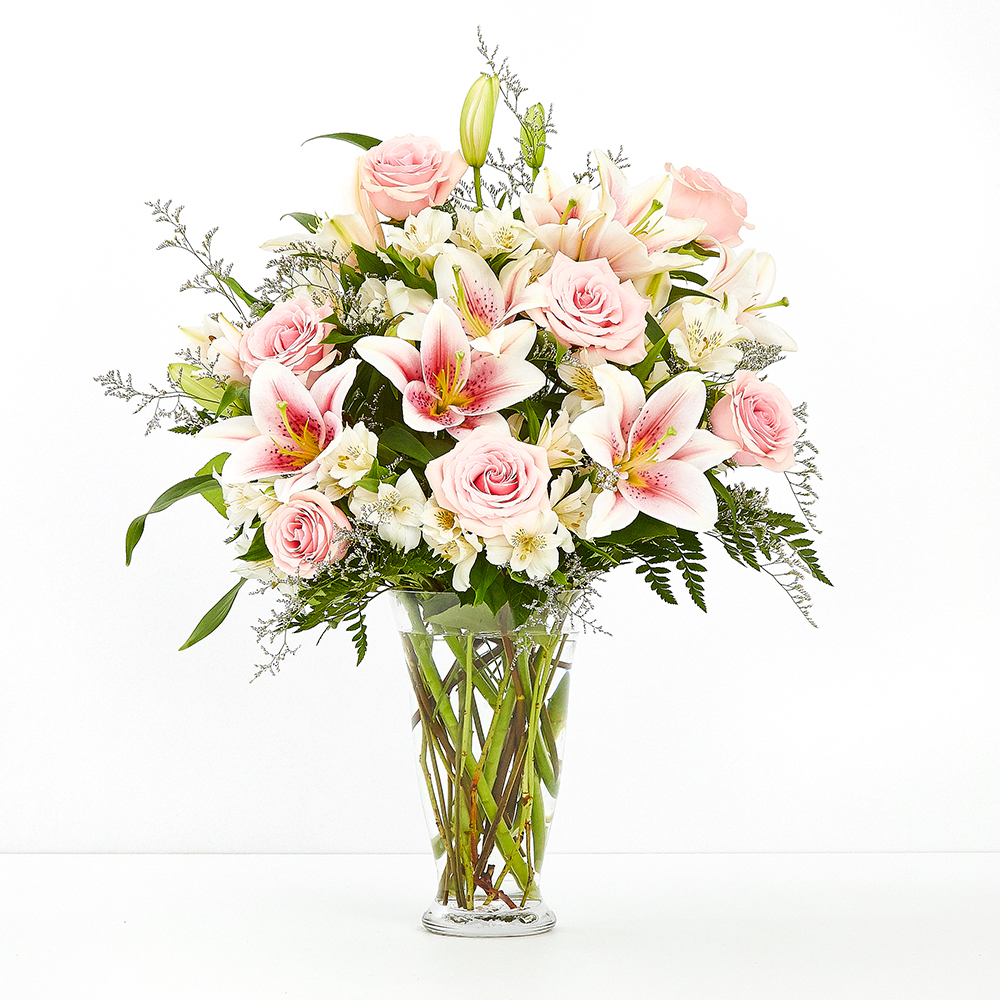 Lovely Lilies & Roses for Sympathy Flower Delivery London ...