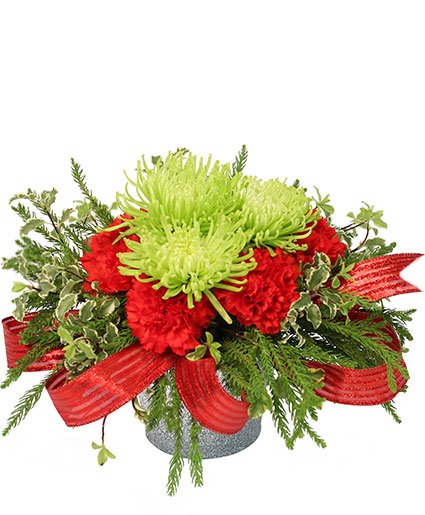 Natures Christmas Gift Flower Bouquet