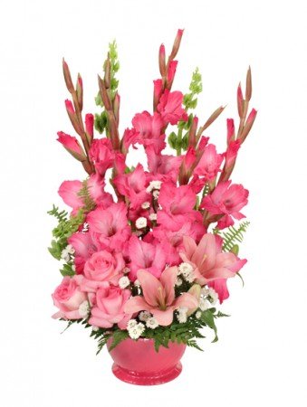 Pick Me Up In Pink Flower Bouquet
