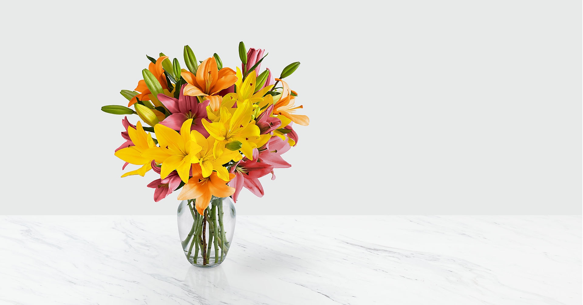 Royal Spring Lilies  Flower Bouquet