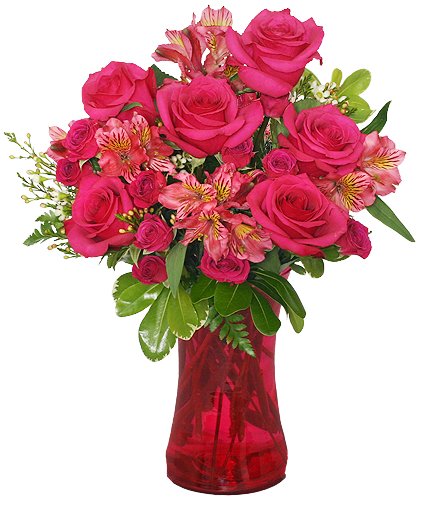 Richly Rosey Flower Bouquet
