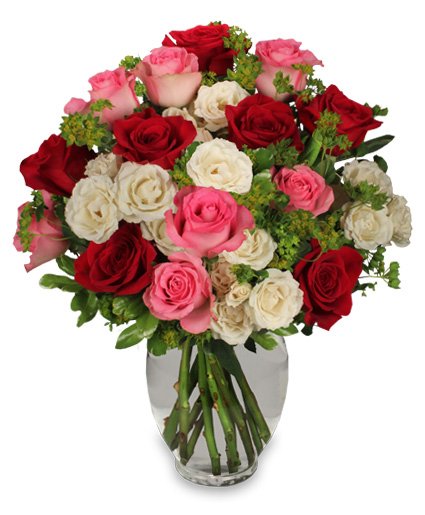 Romance of Roses Flower Bouquet