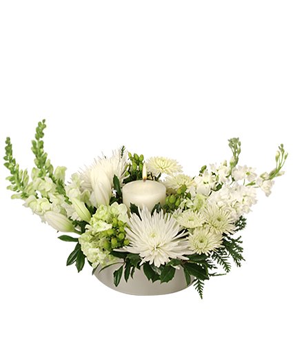 Snow Wonder Flower Bouquet