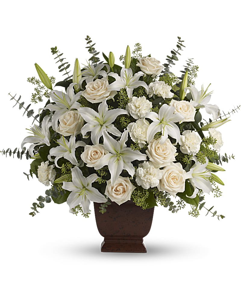 Teleflora's Loving Lilies And Roses Bouquet