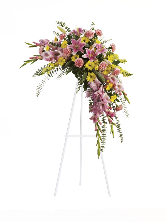 Mixed Brights Standing Spray