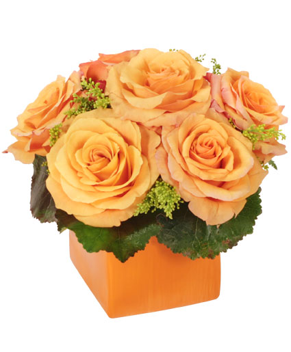 Tangerine Twist Flower Bouquet