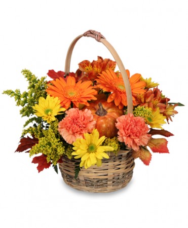 ENJOY FALL!  Flower   Basket