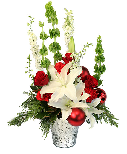 JOYFUL CHRISTMAS BELLS Flower Bouquet