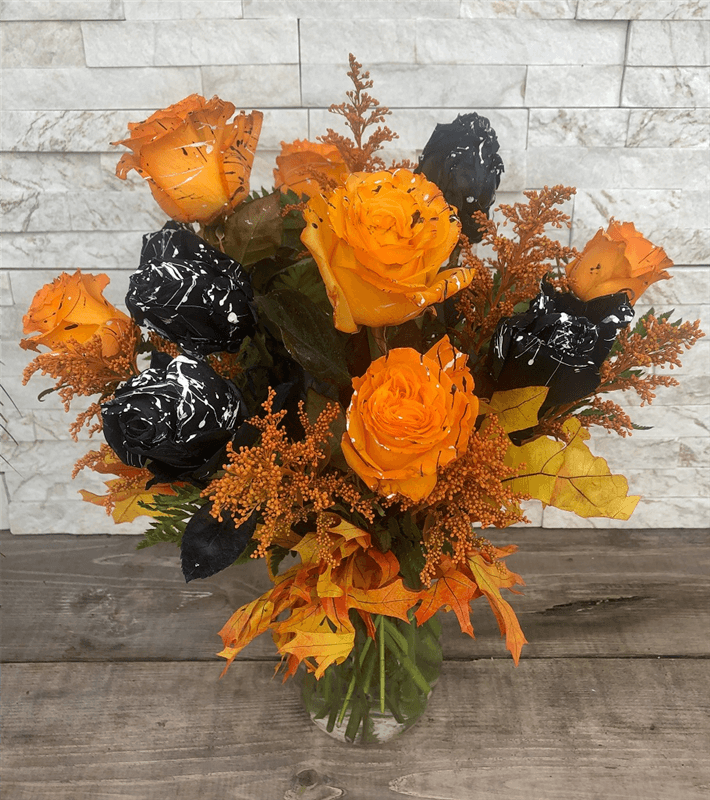 Halloween Roses Flower Delivery Largo FL - Rose Garden Florist