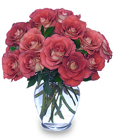 AUTUMN ADORATION
Vase Of 'leondis' Roses
