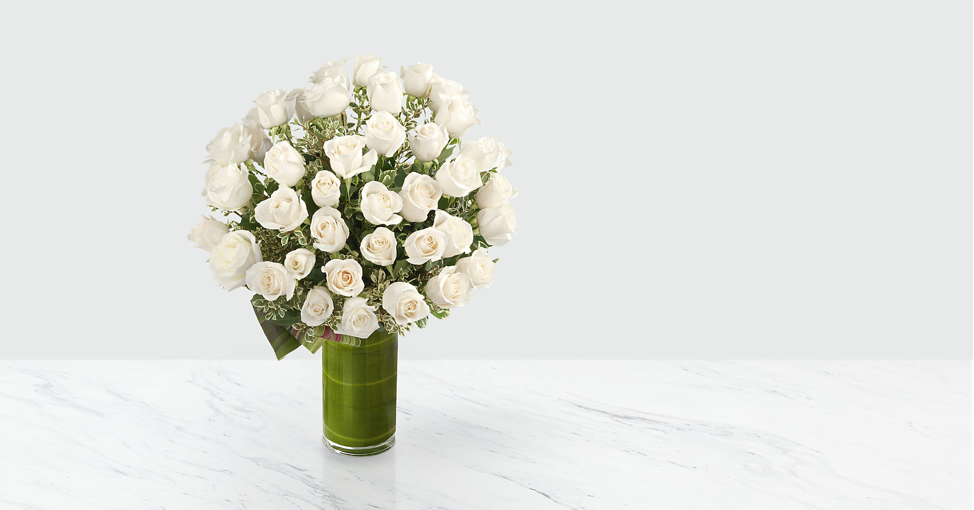 Clarity Luxury Rose Bouquet - 24-inch Premium Long-Stemmed Roses
